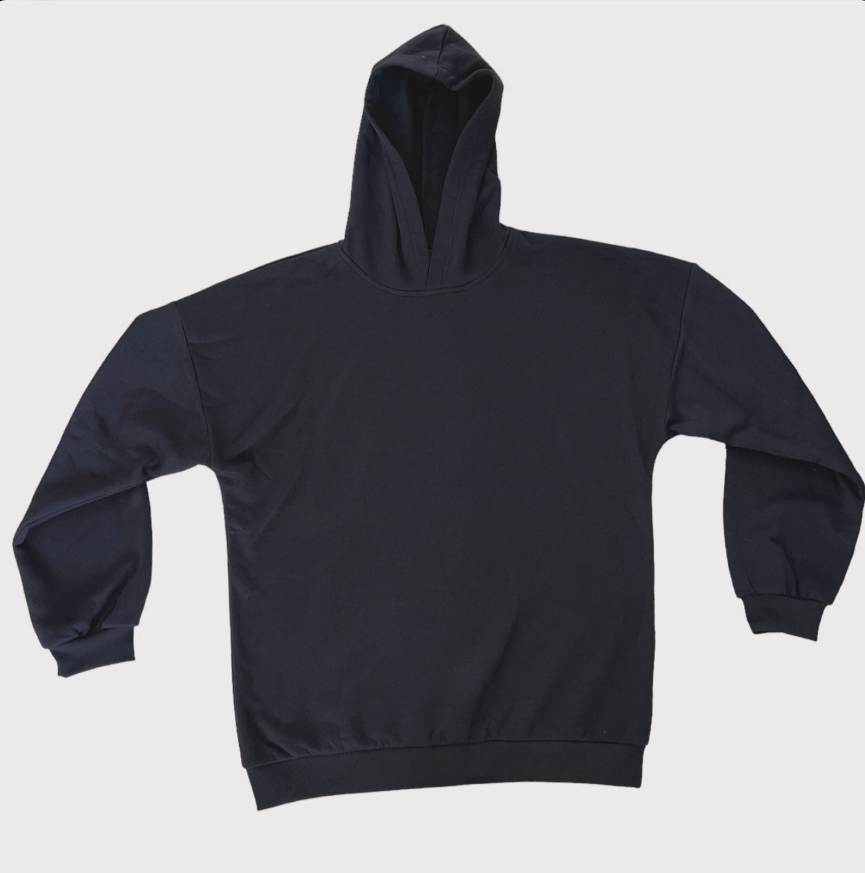 KIRKÉ- Férfi Oversized Melegítő Felső- Fekete